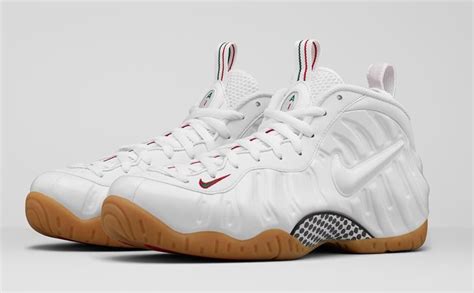 nike air foamposite pro white gucci on feet|Nike Foamposite pro Gucci.